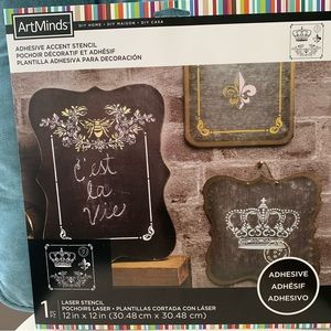 Adhesive Accent Stencils